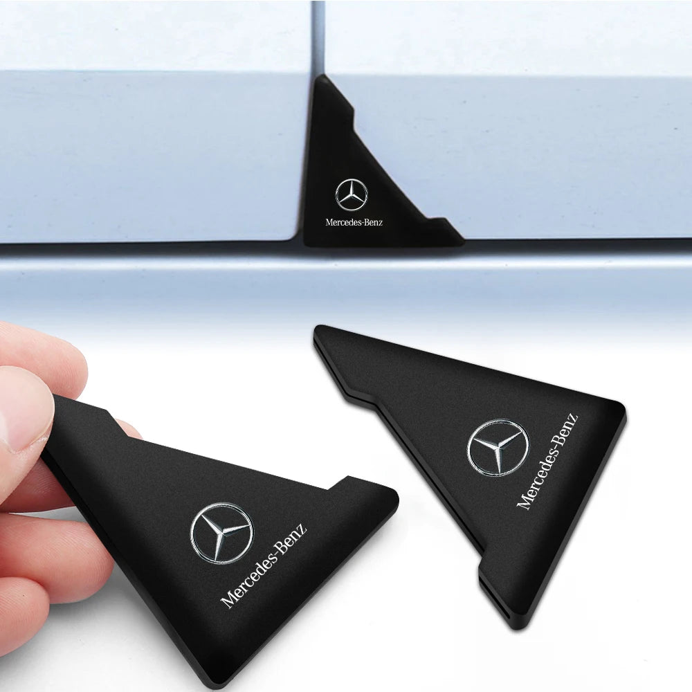 2Pcs Car Door Corner Crash Scratch Protector Cover for Mercedes Benz A B C E R G S Class AMG W124 W169 W176 W212 W204 W205 W210