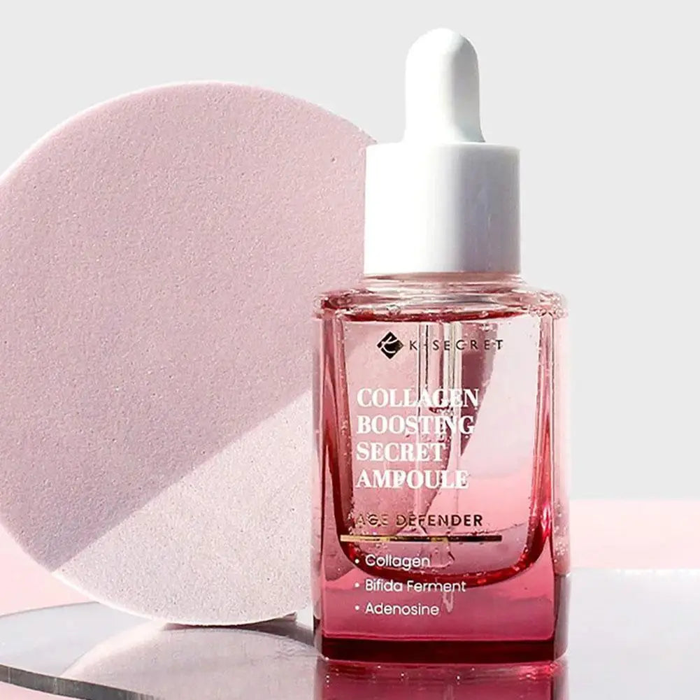 K-SECRET Collagen Facial Mask Essence Shrink Pores Moisturizing Nourishing Firming Line Smoothing Skin Care Product