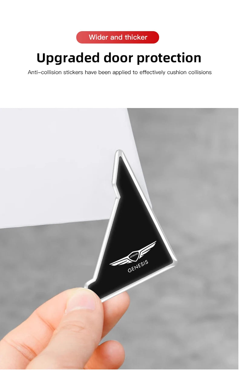 Car Door Corner Protection Decals Stickers Car Styling for Genesis G80 GV70 GV80 GV60 G70 Essentia Neolun G90 GV90 X Accessories