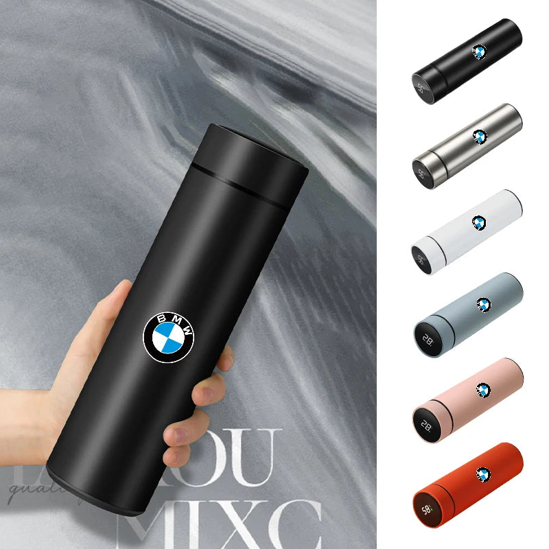 Office Home Mug Thermal Tumbler Outdoor Insulated Cup Water Bottle For BMW 1 3 5 Series X1 X4 X5 X7 G20 G38 F20 F39 F48 E46 E60