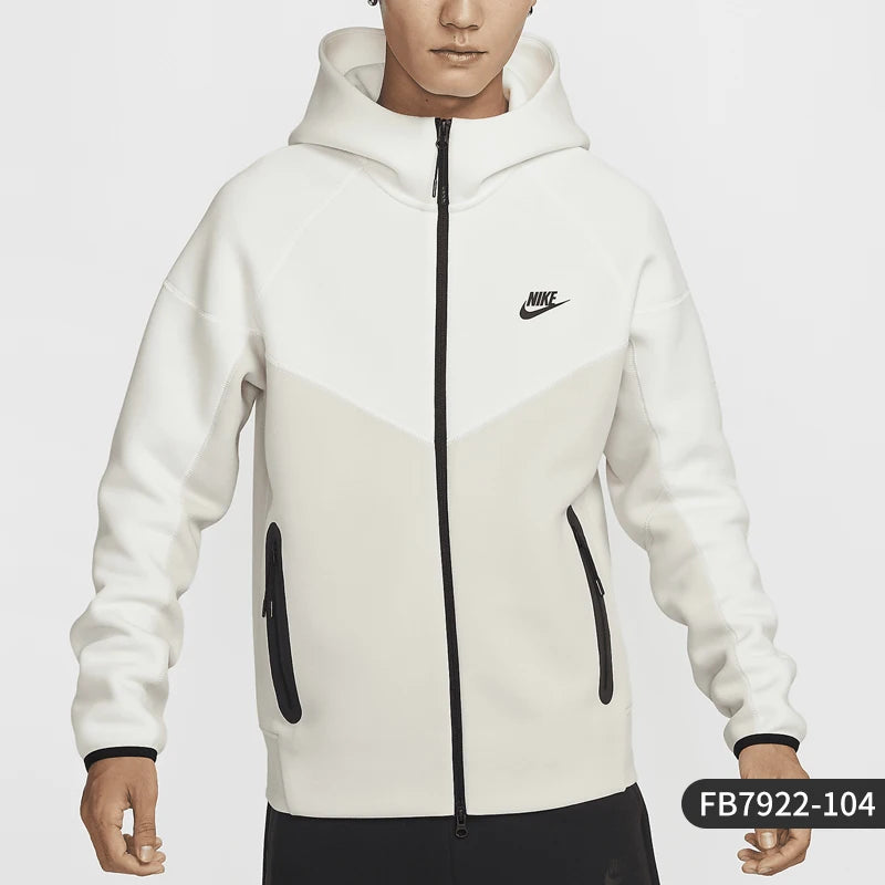 Nike genuine New Men's Loose Knit Windproof Casual Sport Jacket FB7922-104