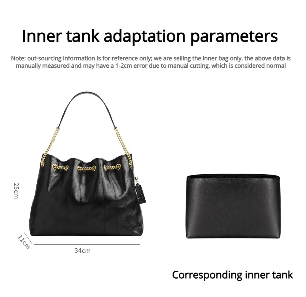 Bag Organizer Insert For Coach Evelyn34 Bag Support Storage Inner Modification Wateproof DIY Bag Accessories