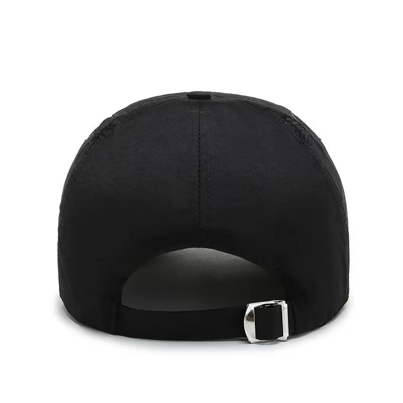 1PC Breathable Mesh Baseball Cap Adjustable Quick-Dry Sports Hat Trucker Cap For Audi Sline A1 A3 A4 A5 A6 A7 A8 Q3 Q5 Q7 TT RS