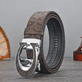 New Genuine leather casual fashion men belts cowhide alloy automatic buckle luxury brand men belt versatile trendy blets for men