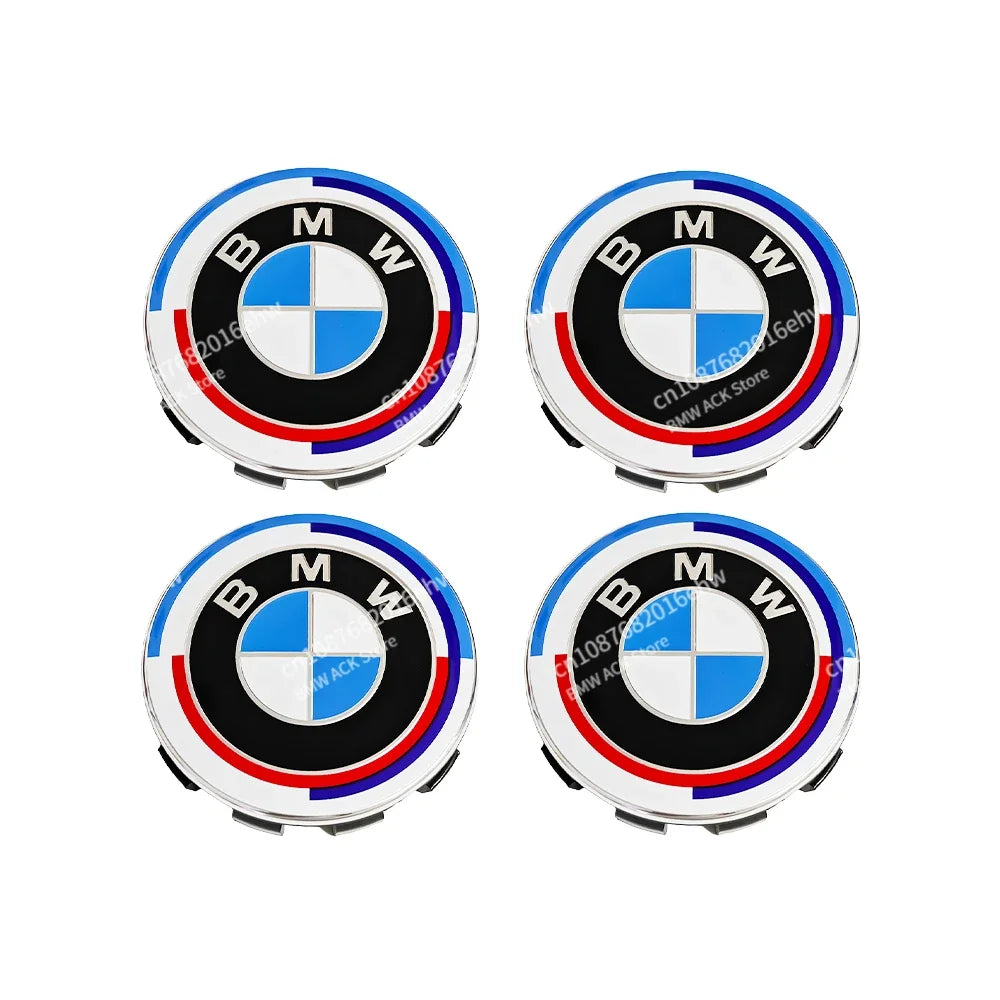 4pcs Car Wheel Center Caps 56mm/68mm Diameter for BMW