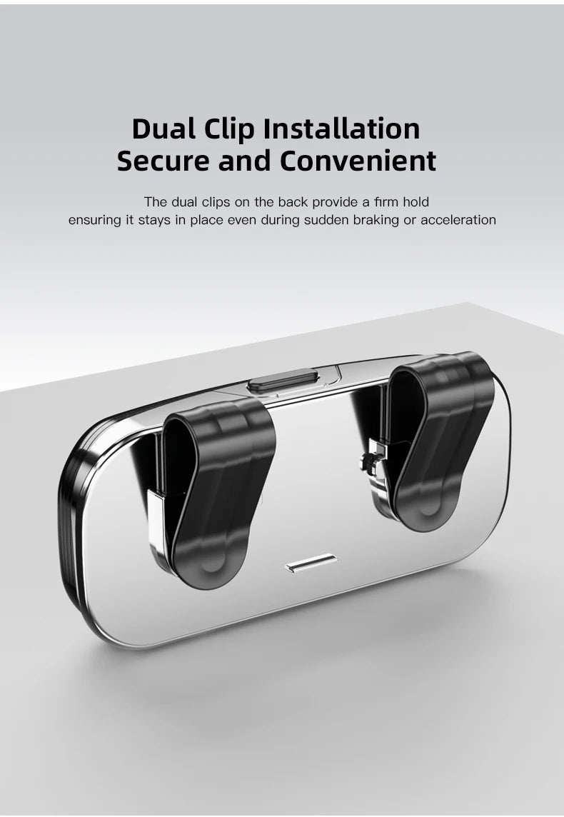 Car Sun Visor Glasses Case Sunglasses Storage Gift Box Accessories For Toyota Crown GR Corolla Camry Prado Aygo Cruiser CHR Rav4