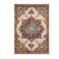VIKAMA Washable Foldable Imitation Cashmere Carpet Entry Door Mat Persian Retro Style Living Room Bedroom Bed Soft Mat