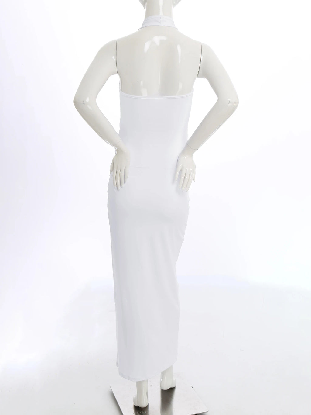 Elegant Maternity Knitted Dress Solid Color Short Sleeve Split Dresses Pregnancy Women Clothes Wedding Party Casual Daily Wear