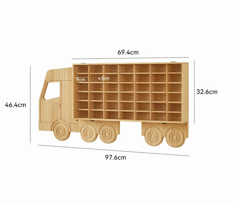 Car Shape Wall Display Stand Children's Room Animal Model Display Stand Popular Character Shelf KidsToys Wall Mount Bracket
