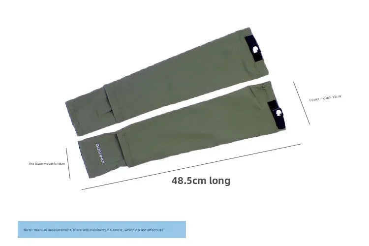 Ice Silk Sun Protection Sleeve Covers Thin UV Protection for Driving Cycling Fishing Men's New Summer Style Arm Guard