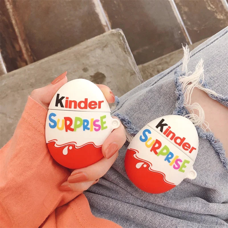 for AirPods Pro 3 Case Cartoon Ice Cream Snacks Earphone Cover for AirPods 4 Case Wireless Earbuds Cover for AirPods Pro 2 Case