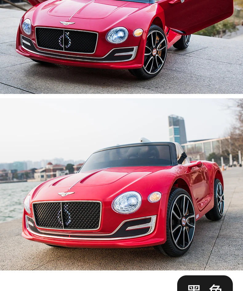 High Quality Children's Electric Four-wheel Drive Car for Boys and Girls With Remote Control, Hydraulic Door Toy Ride On Car