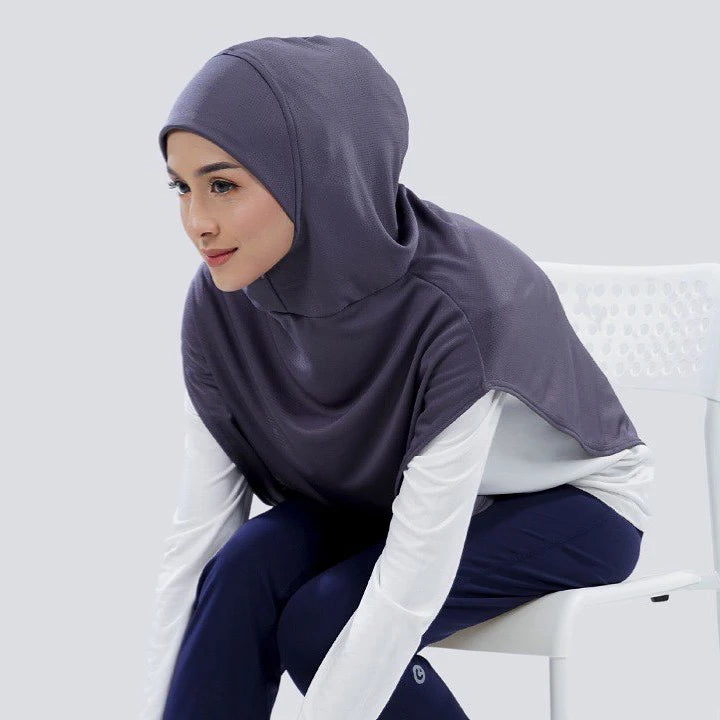 Muslim Quick-dry Sports Instant Hijabs Modest Sports Wear Undercap Jersey Hijabs Ready to Wear Scarf