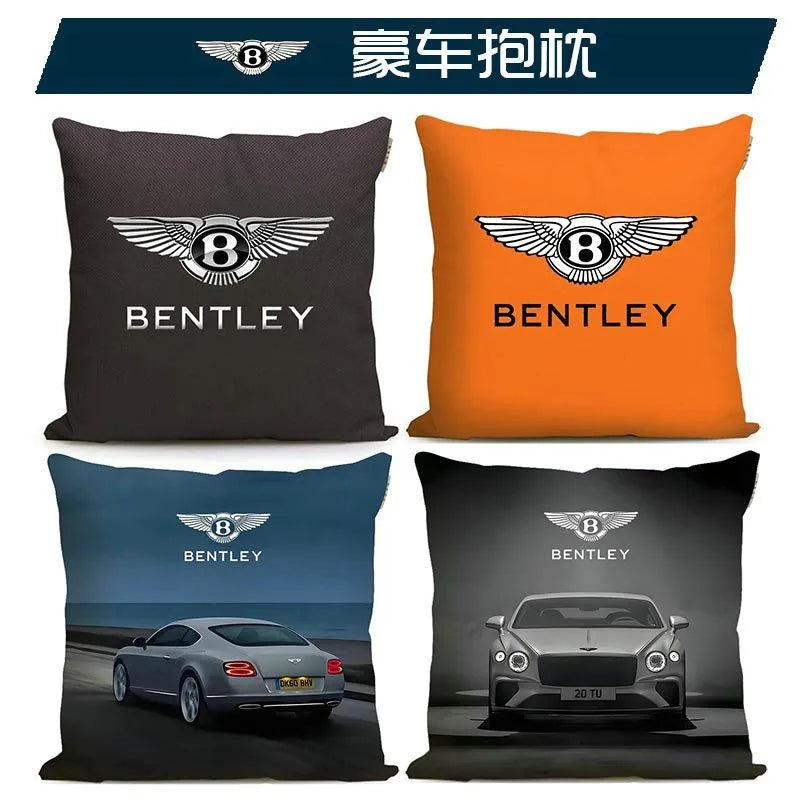 Luxury Car Cushions Car Logo Waist Cushions Cushions Backrests Waist Cushions Car Pillows For New Bentley FlyingSpurContinental