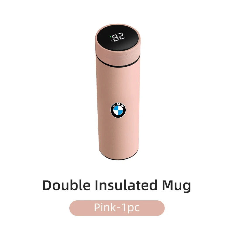 Office Home Mug Thermal Tumbler Outdoor Insulated Cup Water Bottle For BMW 1 3 5 Series X1 X4 X5 X7 G20 G38 F20 F39 F48 E46 E60
