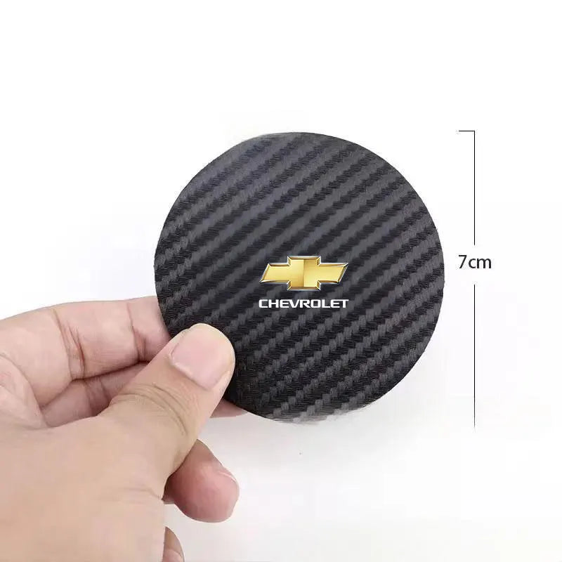 Car Cup Holder Coaster Anti-Slip Car Water Cup Pad For Chevrolet Cruze Impala Malibu Silverado Cobalt Impala Onix pioneer Tahoe