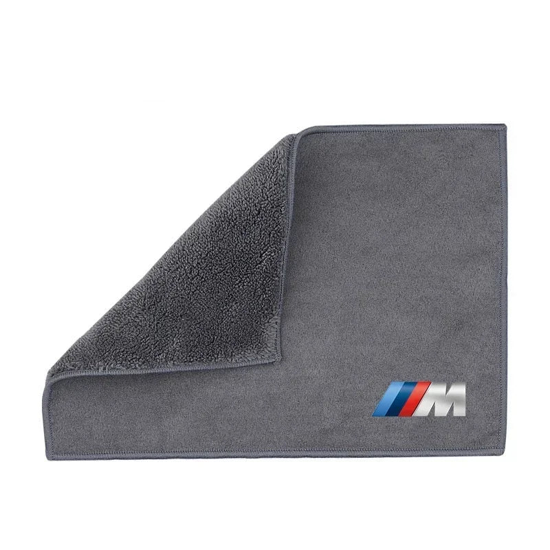 Microfiber Towel Car Cleaning Care Accessories For BMW E46 E90 E60 F30 F10 E39 E36 F20 G30 G20 E87 E92 E91 E30 F11 F31 X1 X2 X3