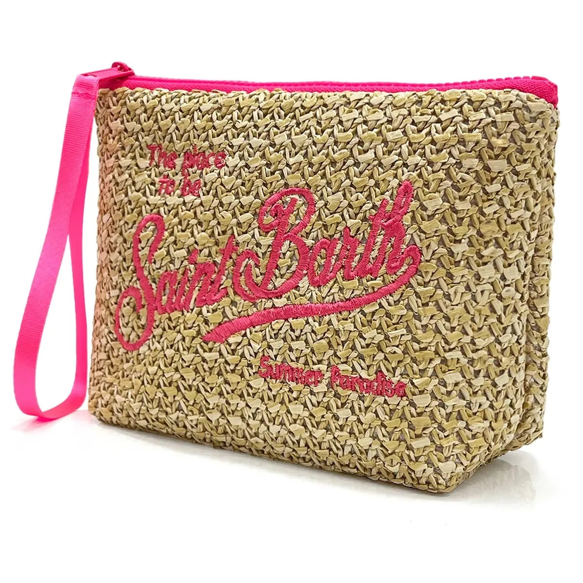 Fashion Quality New Handbag European American Clutch Bag Women's Handbag Leopard Canvas Diving Handbag Zero Wallet