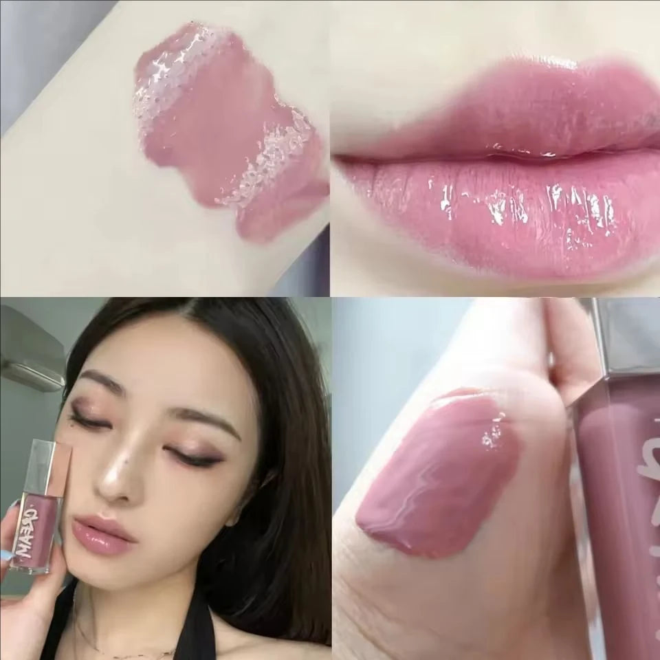 Fenty Beauty Lip Gloss Lipstick Water Gloss Highlight Mirror Lasting FUSSY HEAT RIRI Sparkling Charming Lady Lip Care Cosmetics