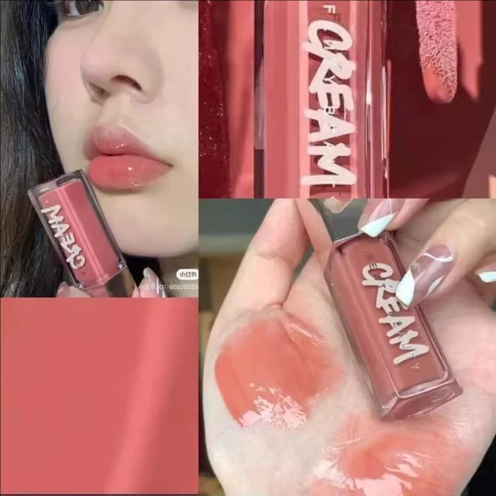 Fenty Beauty Lip Gloss Lipstick Water Gloss Highlight Mirror Lasting FUSSY HEAT RIRI Sparkling Charming Lady Lip Care Cosmetics