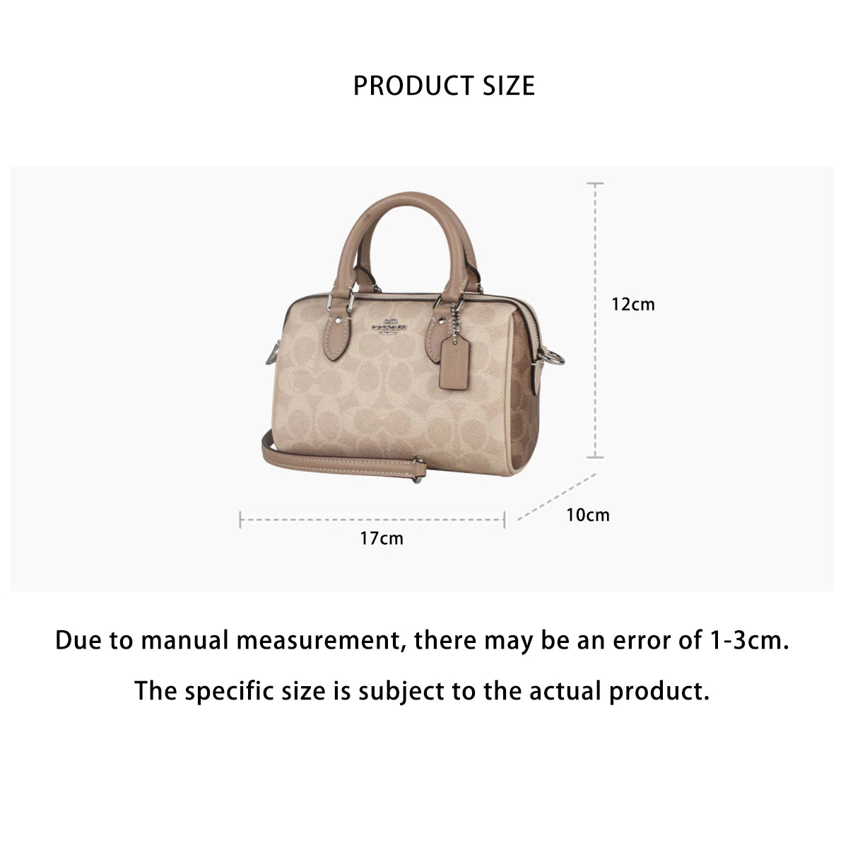 COACH Single-Shoulder Crossbody Handbag For Women