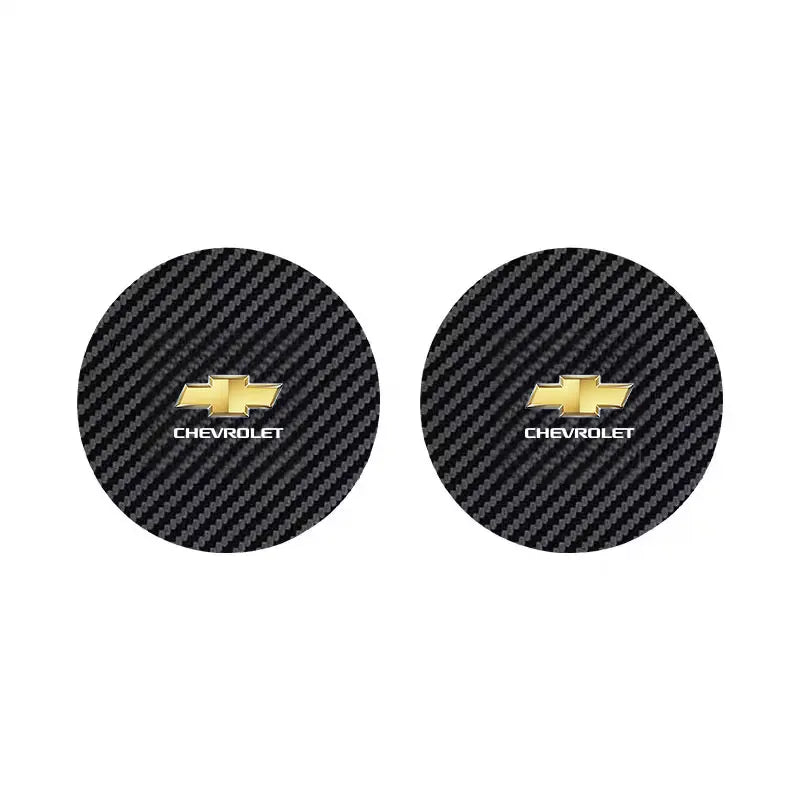 Car Cup Holder Coaster Anti-Slip Car Water Cup Pad For Chevrolet Cruze Impala Malibu Silverado Cobalt Impala Onix pioneer Tahoe
