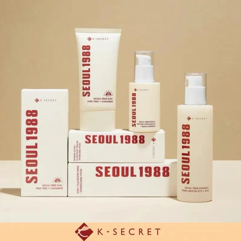 K-SECRET SEOUL 1988 Retinal Ginseng Serum, Facial Treatment Cream, Firming, Moisturizing, Lightens Fine Lines Dark Circle