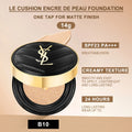 Yves Saint Laurent Le Cushion Encre De Peau-Luminous Matte Cushion Foundation SPF 33/ PA++  All Day Flawless Coverage Shine-Free