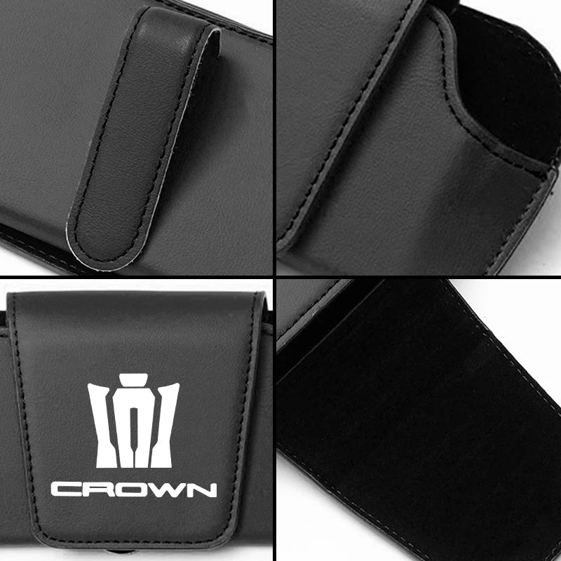 Car Sun Visor Sunglasses Case Glasses Organizers Box For Toyota Crown Corolla YARIS L Auris C-HR Hilux Vios Rav4 Prius Izoa Reiz