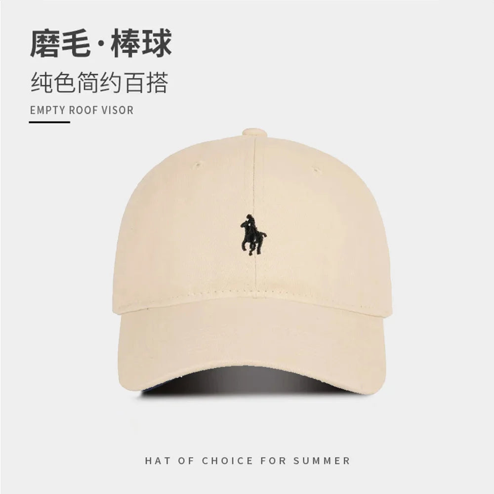 2026 Gifts Unisex Polo Cap - Soft Cotton Embroidered Baseball Dad Hat,Polo Style Breathable Casual Sun Hat for Men & Women