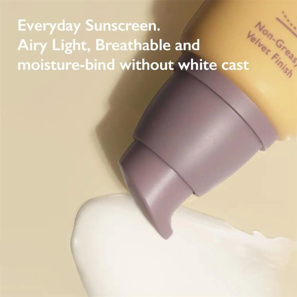 50ml Haruharu Wonder Black Rice Moisture Airyfit Daily Sunscreen Velvet Finish Accessories