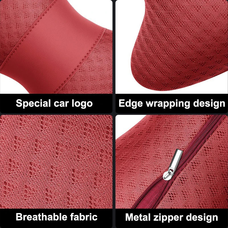 1pcs Car Headrest/Lumbar Support Neck Pillow Waist Cushion For Honda Civic Accord Vezel Fit CRV HRV Crz Hrv Polit Jazz Jade