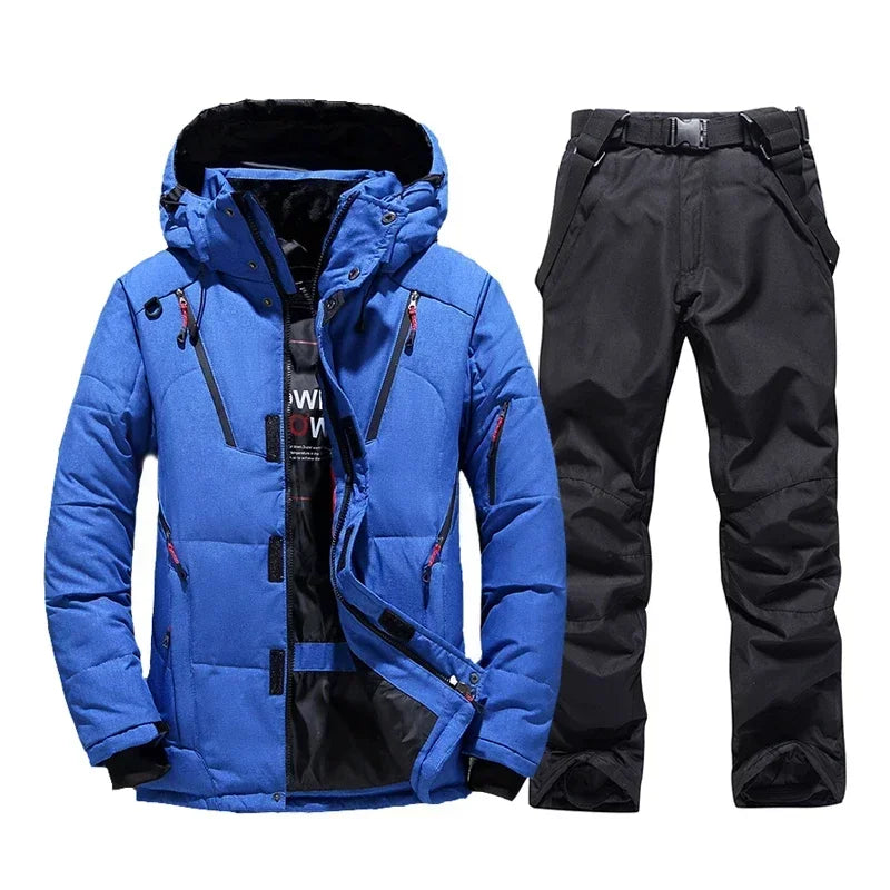 men's winter ski suit set