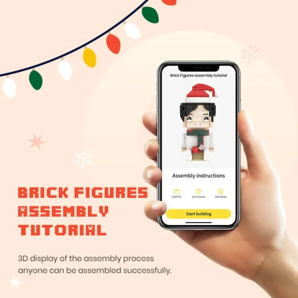 Just Perfect Wedding Dress And Suit For Bride And Groom Customizable Round Head 2 People Custom Brick Figures Wedding Character