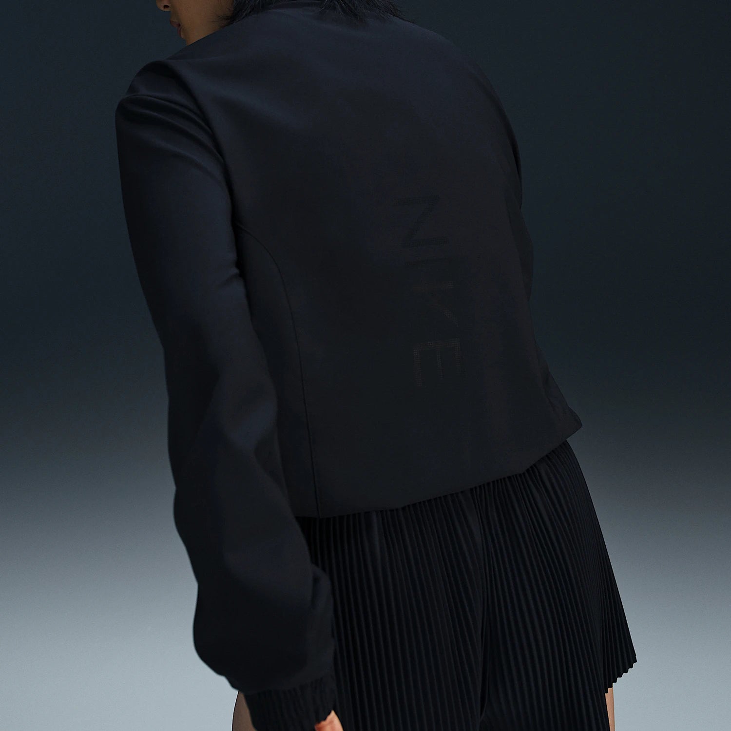 Nike genuine 2025 women's woven soft and durable training stand up collar jacket HQ3368-010