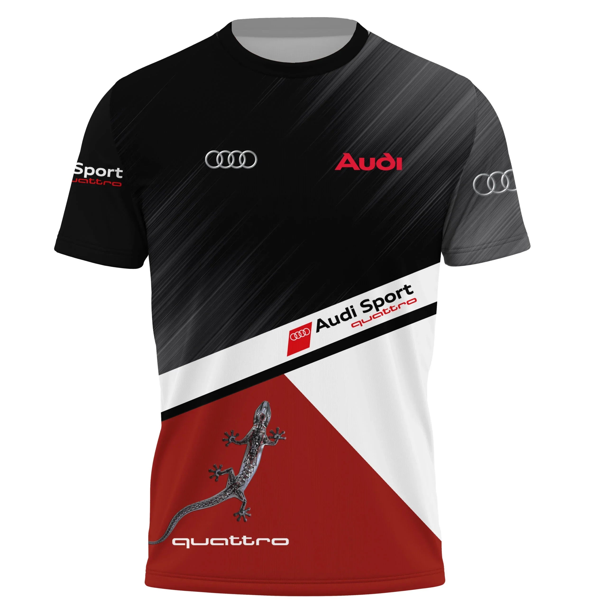 Audi Authorization Quattro Racing Motorsport T-Shirt Men Women Clothes Breathable Quick-drying Sweat-absorbing Lightweight Tops
