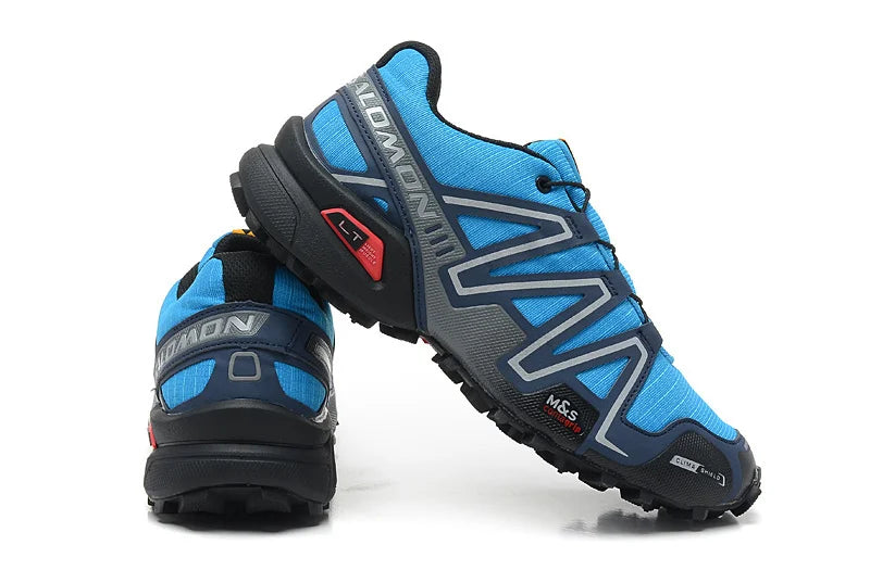 Salomon Speed Cross 3 Red and Blue Outdoor Hiking Non-slip Running Shoes man 40-46