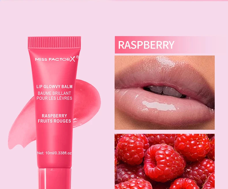 6-piece fruit flavored lip gloss set, moisturizing lip oil, glossy hydration, the best choice for women's holiday gifts