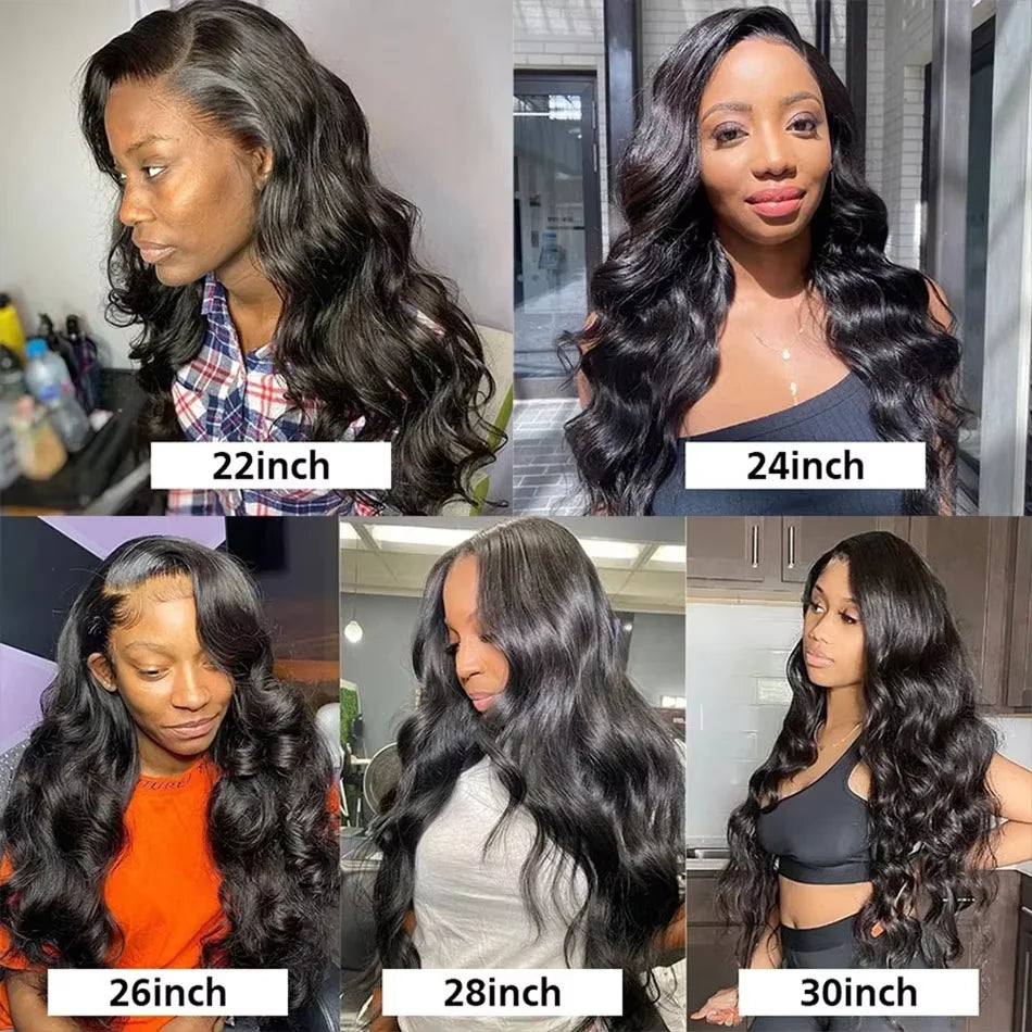 16A Body Wave Bundles Human Hair 40 Inch Remy Brazilian Virgin Weave Hair 3 4 5 Pcs 100% Unprocessed Raw Hair Bundles Extensions