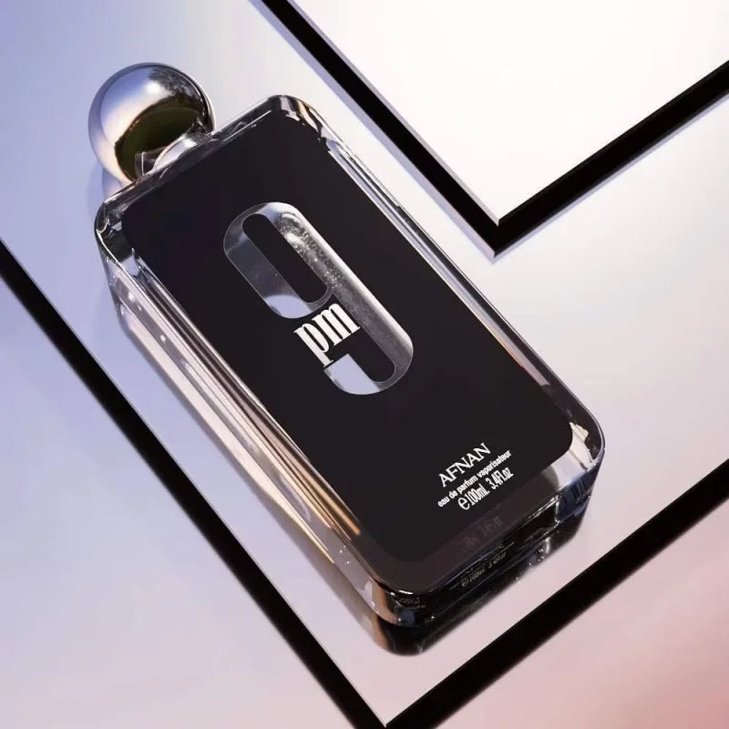 New 100ml/ 3.4oz 9pm 9am Men's Perfume Light Fragrance Fragrance Women's Unisex Parfum Long Lasting Charming Charm Gift