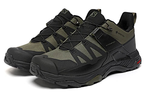 Salomon X Ultra 4 GTX Men's Breathable Shock-Absorbing Thick-Sole Mountaineering Trail Running Shoes
