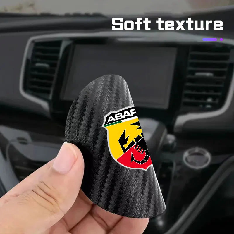 For Fiat 500 Punto 500x Bravo Stilo Ducato Abarth 500L 695 125 Car Coaster Water Cup Anti-slip Pad Water Cup Bottle Holder Mat