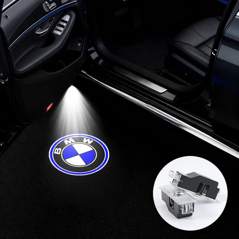 LED Car Door logo Projector Lamps Welcome Light BMW E90 E91 F20 E92 E93 E60 E61 F10 F07 E63 E64 F12 F13 F30 E87 F20 Accessories