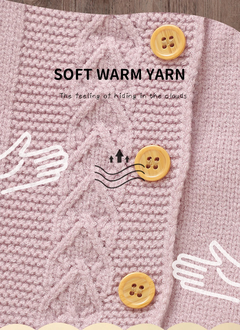 Toddler Kids Girls Clothes Autumn Winter Solid Long Sleeve Knitted Infant Knitwear Coats+Trousers Children 2pcs Outfits Sweaters