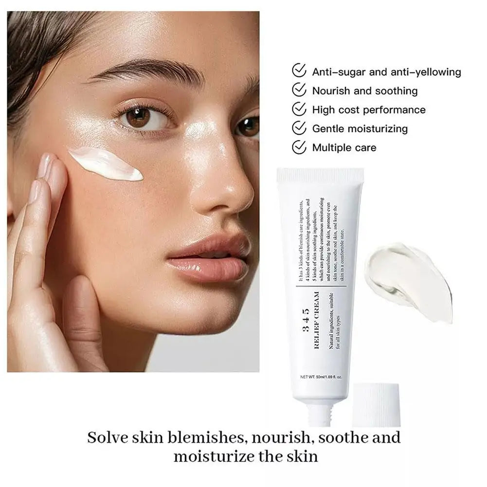 Dr Althea 345 Relief Cream Antioxidant Soothing Moisturizing Repair Skin Barrier Reduce Redness Brightening Korean Skin Care