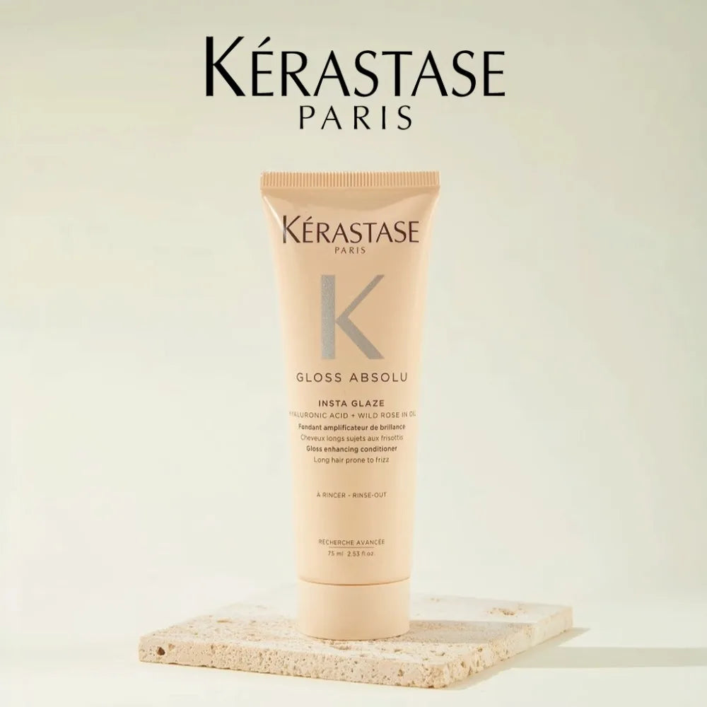 Kerastase Chronologiste Rose Conditioner 75ml, Original Conditioner for Women/Men, Hair Care Treatment