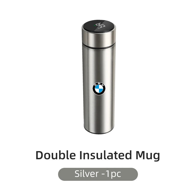 Office Home Mug Thermal Tumbler Outdoor Insulated Cup Water Bottle For BMW 1 3 5 Series X1 X4 X5 X7 G20 G38 F20 F39 F48 E46 E60