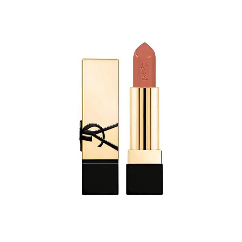 YSL Rouge Pur Couture Satin Lipstick Mini NM Nu Muse 1.3g Moisturizing Long Lasting Lipstick with Ceramides Nourishing Lip Care