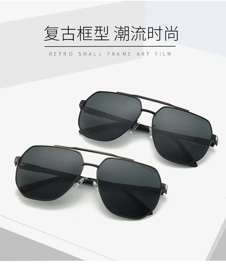 Car Luxury Men Polarized Sunglasses Anti Glare Driver Goggle For Maserati Quattroporte Spyder Levante Coupe GranTurismo