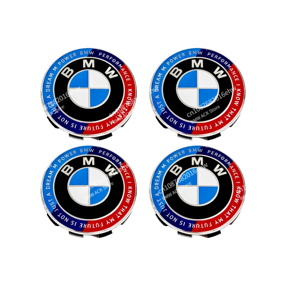 4pcs Car Wheel Center Caps 56mm/68mm Diameter for BMW